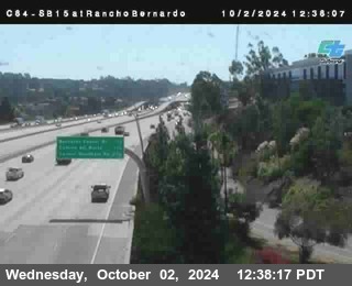 SB 15 at Rancho Bernardo Rd.