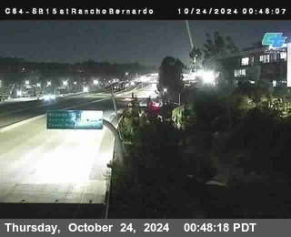 SB 15 at Rancho Bernardo Rd.