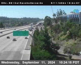 SB 15 at Rancho Bernardo Rd.