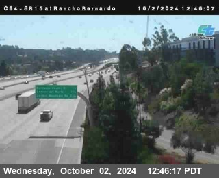 SB 15 at Rancho Bernardo Rd.