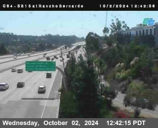 SB 15 at Rancho Bernardo Rd.