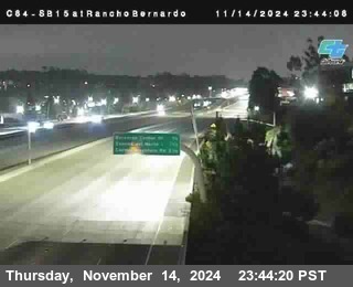 SB 15 at Rancho Bernardo Rd.