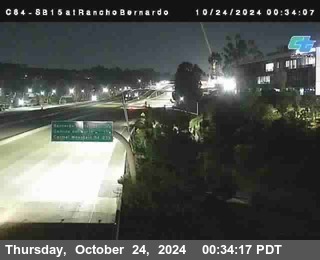 SB 15 at Rancho Bernardo Rd.