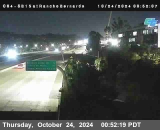 SB 15 at Rancho Bernardo Rd.