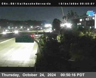 SB 15 at Rancho Bernardo Rd.