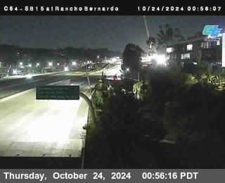 SB 15 at Rancho Bernardo Rd.