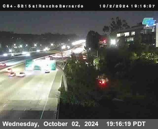 SB 15 at Rancho Bernardo Rd.