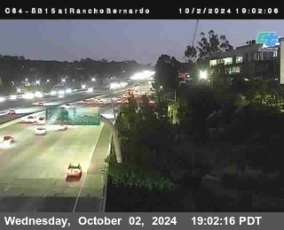 SB 15 at Rancho Bernardo Rd.