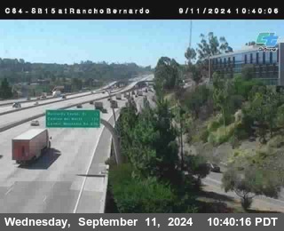 SB 15 at Rancho Bernardo Rd.