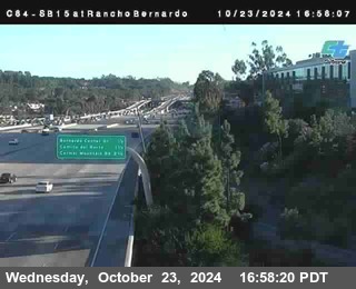 SB 15 at Rancho Bernardo Rd.