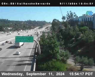 SB 15 at Rancho Bernardo Rd.