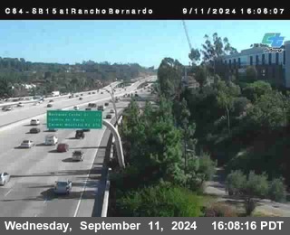 SB 15 at Rancho Bernardo Rd.