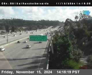 SB 15 at Rancho Bernardo Rd.