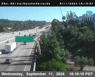 SB 15 at Rancho Bernardo Rd.