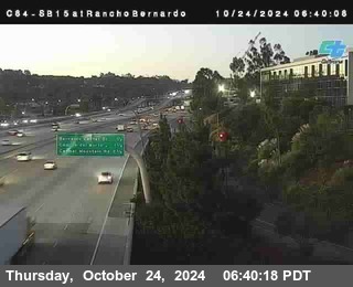 SB 15 at Rancho Bernardo Rd.