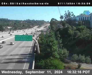 SB 15 at Rancho Bernardo Rd.