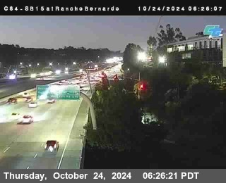 SB 15 at Rancho Bernardo Rd.