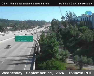 SB 15 at Rancho Bernardo Rd.