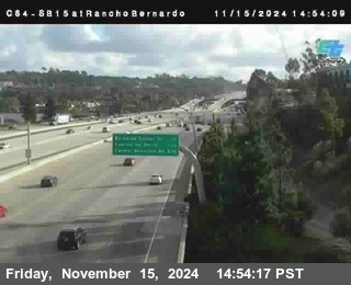 SB 15 at Rancho Bernardo Rd.