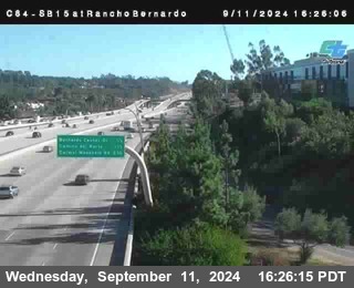 SB 15 at Rancho Bernardo Rd.