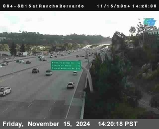 SB 15 at Rancho Bernardo Rd.