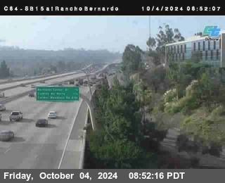 SB 15 at Rancho Bernardo Rd.