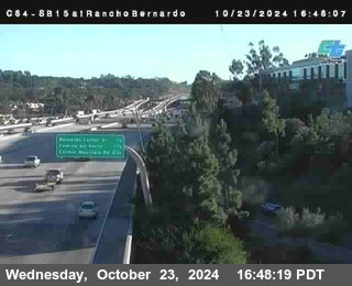 SB 15 at Rancho Bernardo Rd.