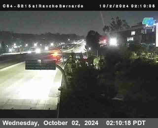 SB 15 at Rancho Bernardo Rd.