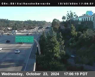 SB 15 at Rancho Bernardo Rd.