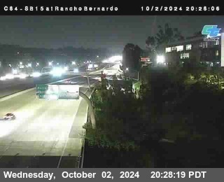 SB 15 at Rancho Bernardo Rd.