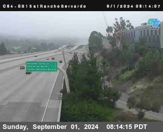 SB 15 at Rancho Bernardo Rd.