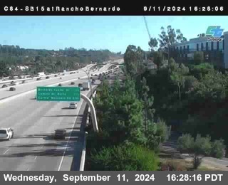 SB 15 at Rancho Bernardo Rd.