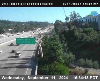 SB 15 at Rancho Bernardo Rd.