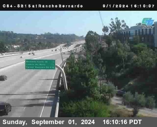 SB 15 at Rancho Bernardo Rd.