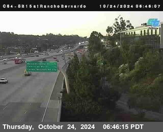 SB 15 at Rancho Bernardo Rd.