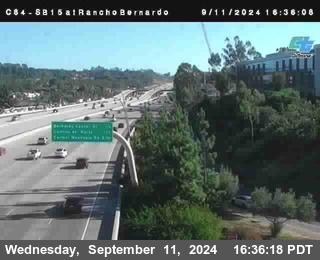 SB 15 at Rancho Bernardo Rd.