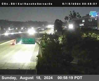 SB 15 at Rancho Bernardo Rd.