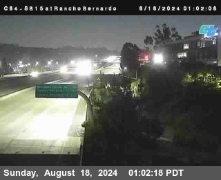 SB 15 at Rancho Bernardo Rd.