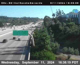 SB 15 at Rancho Bernardo Rd.