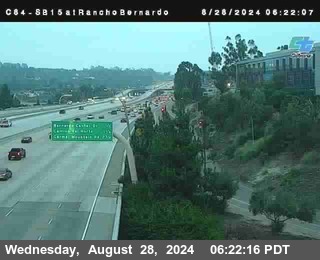 SB 15 at Rancho Bernardo Rd.