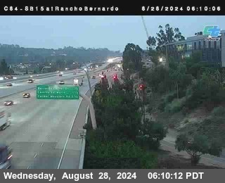 SB 15 at Rancho Bernardo Rd.