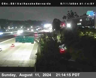 SB 15 at Rancho Bernardo Rd.