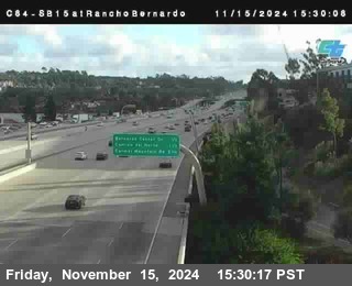 SB 15 at Rancho Bernardo Rd.