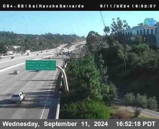 SB 15 at Rancho Bernardo Rd.