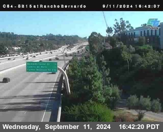 SB 15 at Rancho Bernardo Rd.