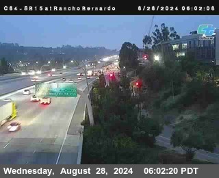 SB 15 at Rancho Bernardo Rd.