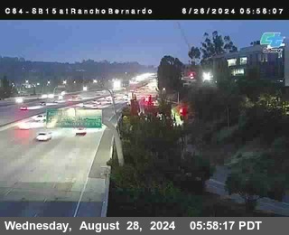 SB 15 at Rancho Bernardo Rd.