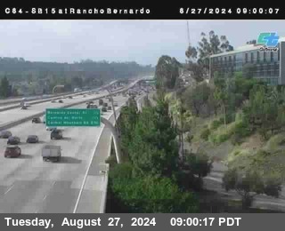 SB 15 at Rancho Bernardo Rd.