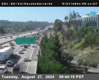 SB 15 at Rancho Bernardo Rd.