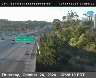 SB 15 at Rancho Bernardo Rd.